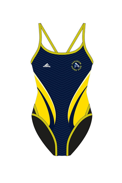Dacorum Diving Club Adult Female Thinstrap Swimsuit image 0