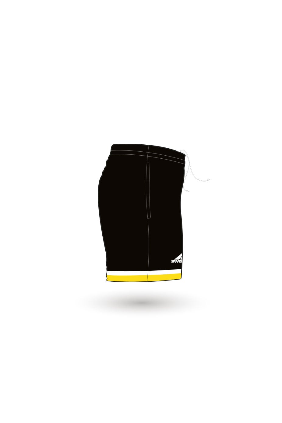Tigers SC Jersey Adult Unisex Sport Shorts image 1