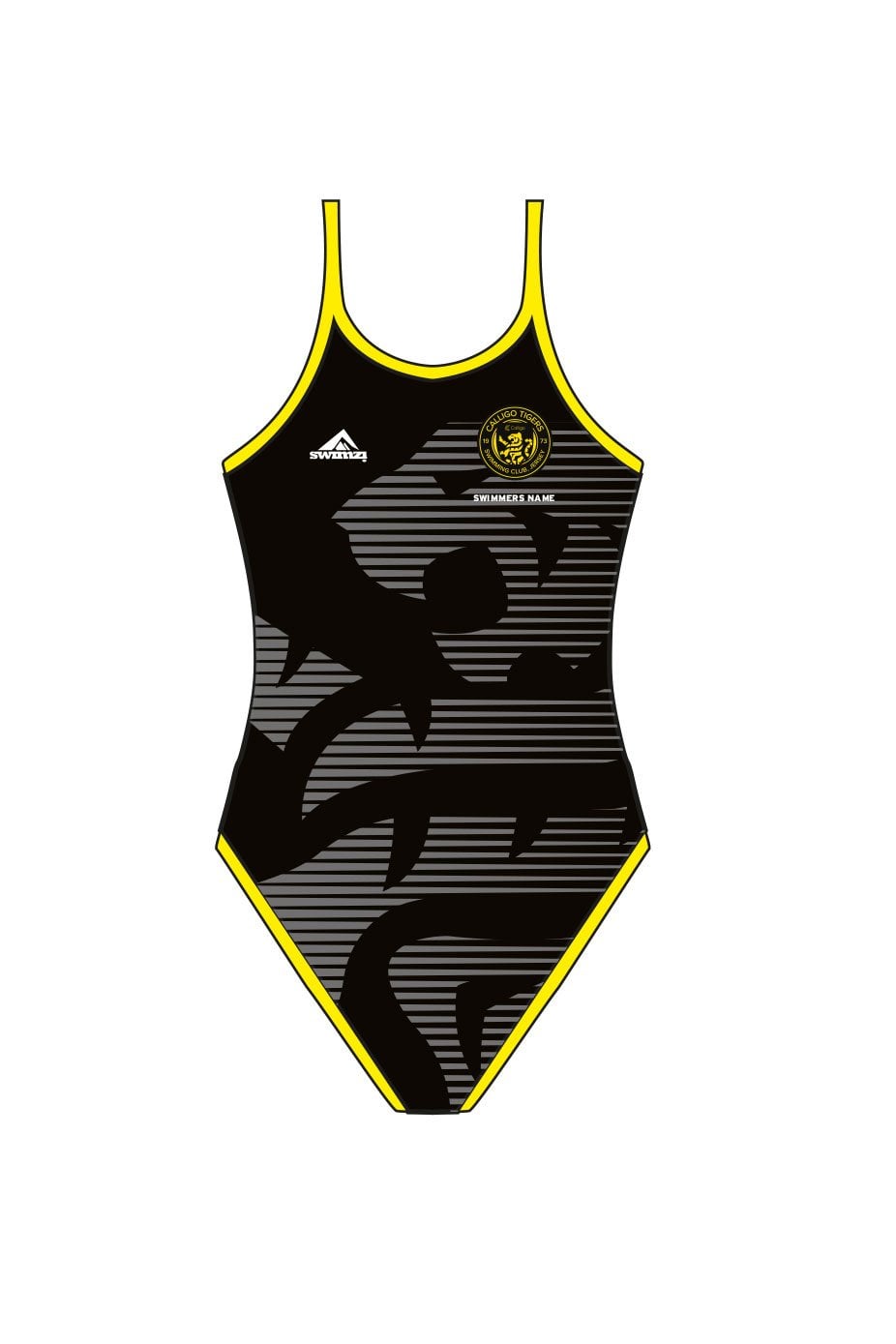 Tigers SC Jersey Adult Female Thinstrap Swimsuit image 0