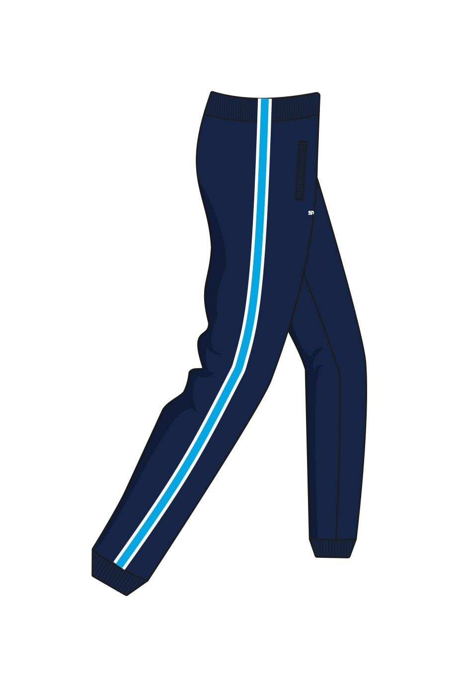 Basingstoke SC Adult Male Slim Fit Sweatpants image 1