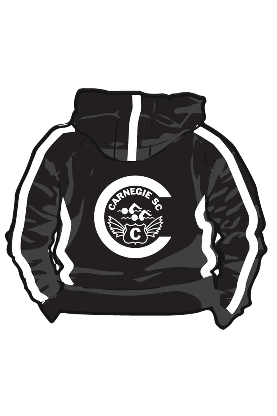 Carnegie SC Adult Unisex Sweat Pullover Hoodie image 1
