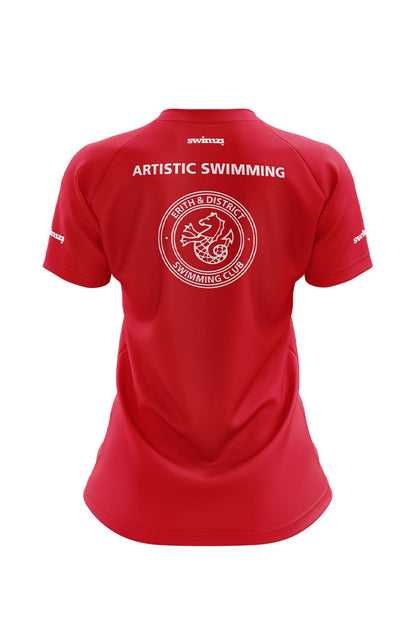 Erith & District SC Adult Female Artistic Swimming Club Shirt - V-Neck image 1
