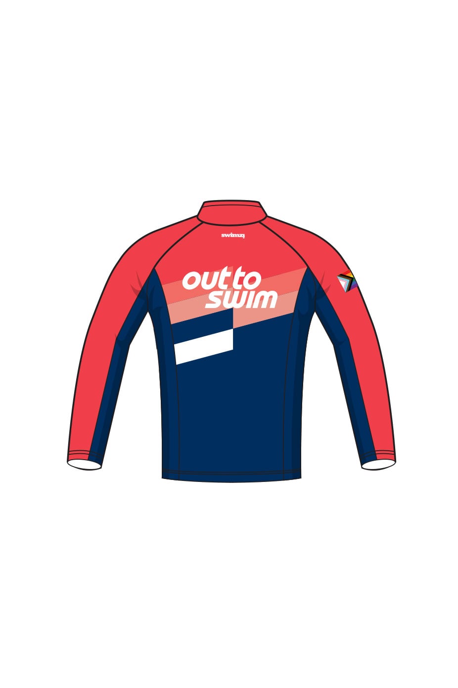 Out to Swim Adult Unisex Tracksuit Top image 1