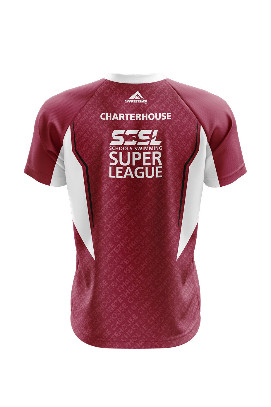 Schools Swimming Super League Adult Unisex Charterhouse Club Shirt - V-Neck image 1