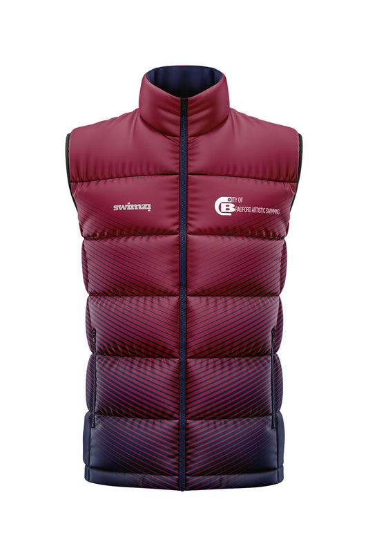 City of Bradford SC Adult Artistic Swimming Unisex Reversible Gilet image 0