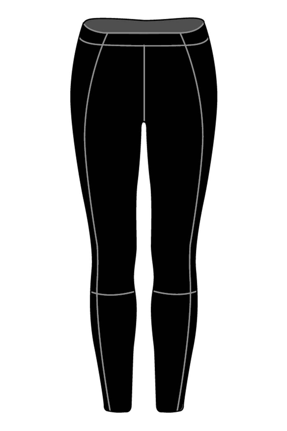 City of Stoke SC Adult Male Compression Leggings image 2
