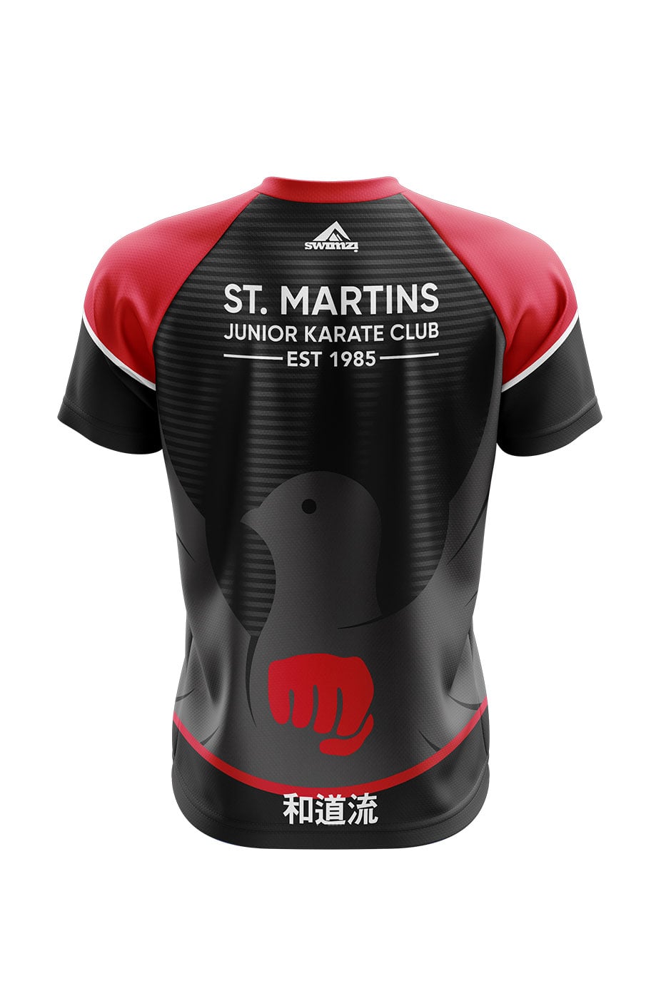 St Martins Karate Club Adult Unisex Club Shirt - V-Neck - Lower Grades image 1