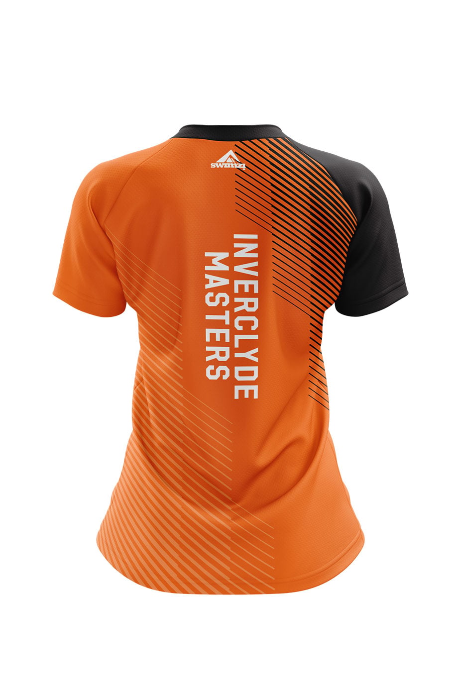 Inverclyde Masters SC Adult Female Club Shirt - V-Neck - Orange image 1