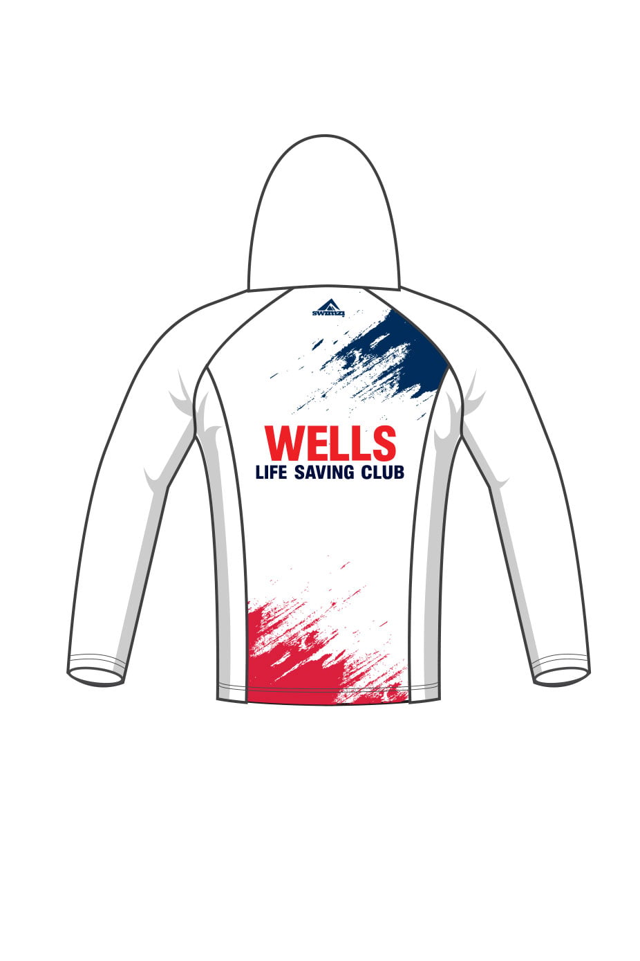 Wells Lifesaving Club Adult Unisex Zipped Performance Hoodie image 1