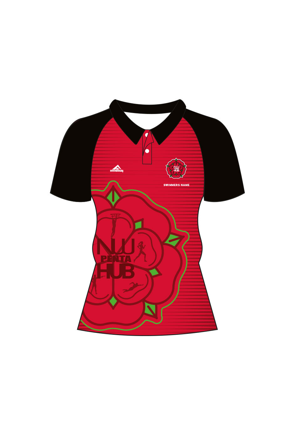 North West Pentathlon Hub Adult Female Staff Shirt - Polo Neck - Opt1 image 0