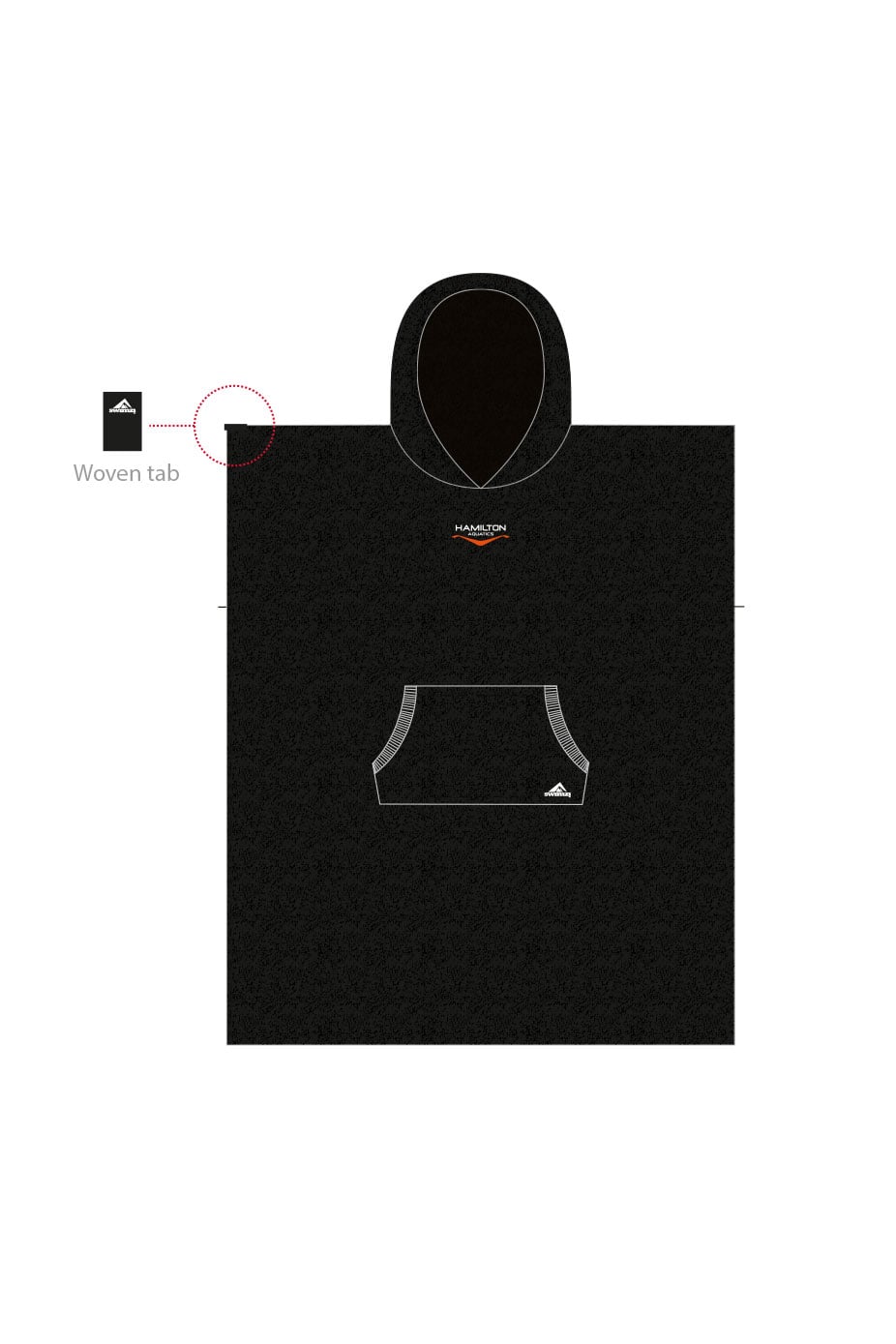 Hamilton Aquatics Adult Unisex Hamilton Aquatics Changing Robe image 0