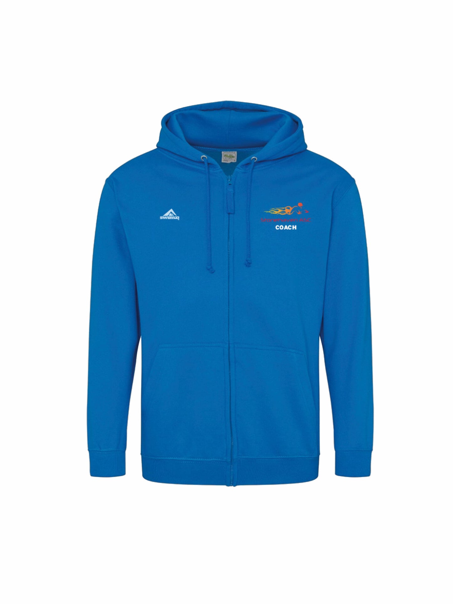 Stonehaven ASC Adult Unisex Coach Cotton Zipped Hoodie - Sapphire image 0