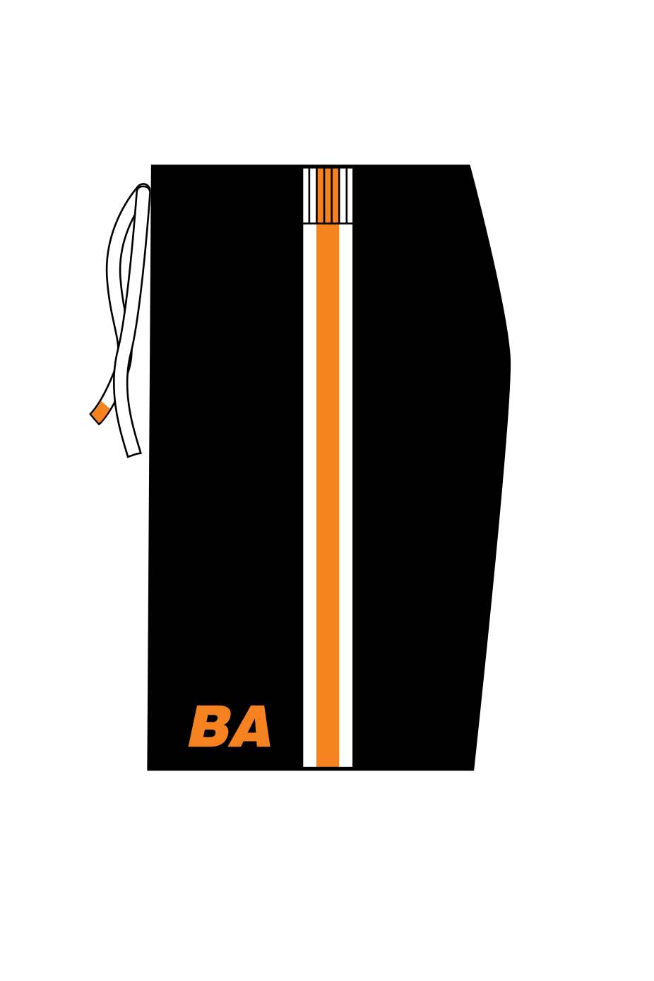 Blackpool Aquatics SC Adult Unisex Sweat Basketball Shorts image 1