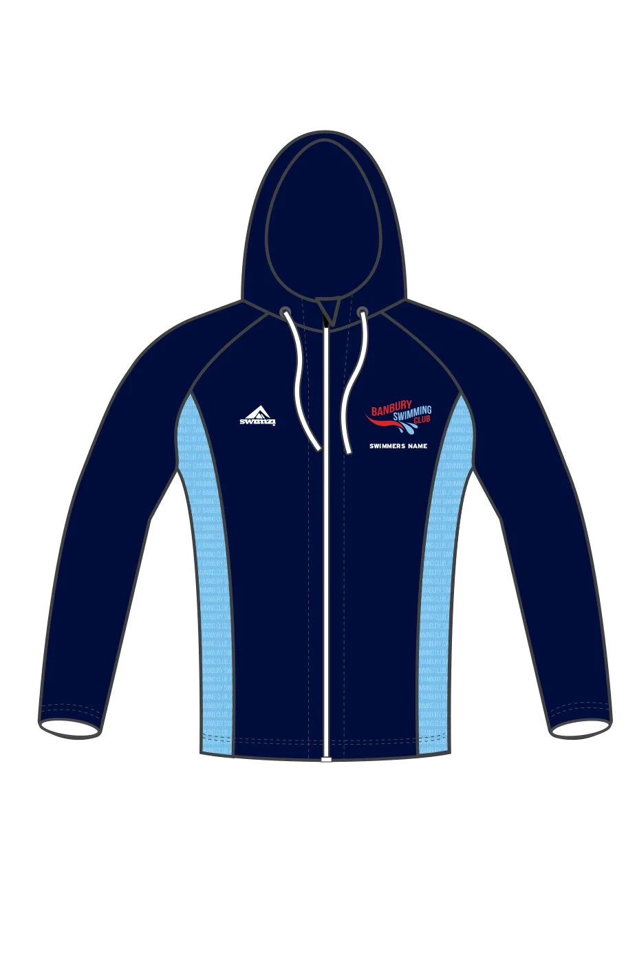 Banbury SC Adult Unisex Zipped Performance Hoodie image 0