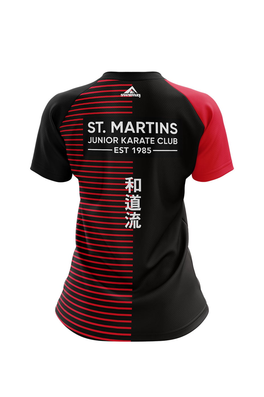St Martins Karate Club Adult Female Club Shirt - V-Neck - Higher Grades image 1