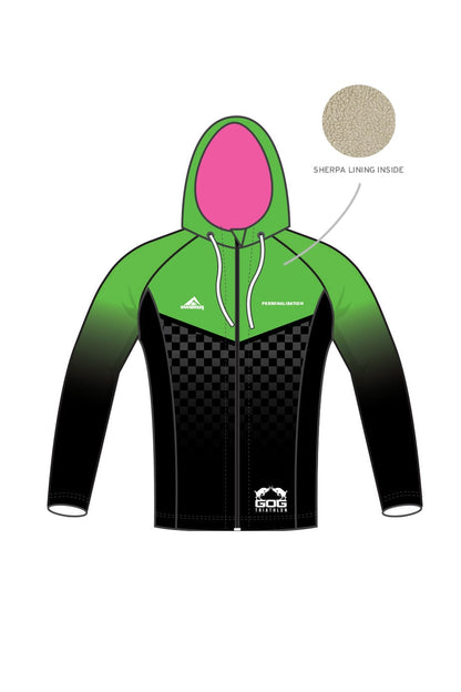 GOG Triathlon Club Kids Unisex Winter Zipped Performance Hoodie image 0