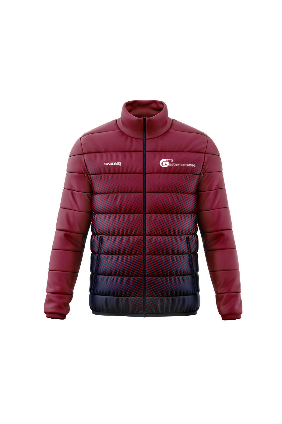 City of Bradford SC Adult Artistic Swimming Unisex Padded Jacket image 0