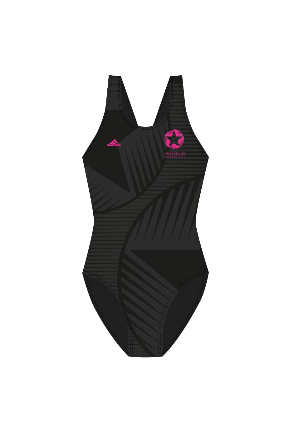 Hatfield SC Kids Female Broadstrap Swimsuit - Black image 0