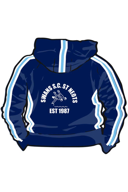 St Neots Swan SC Adult Unisex Sweat Zipped Hoodie image 1