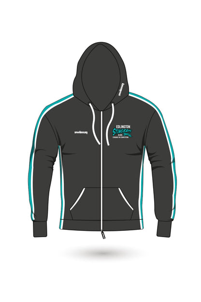 TEAMWEAR OUTLET SHOP! Adult Edlington Stingrays SC Unisex Sweat Zipped Hoodie image 0