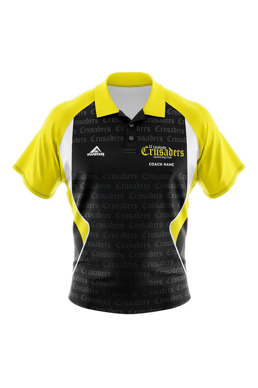 Linslade Crusaders Swimming Club Adult Unisex Coach Shirt - Polo Neck image 0