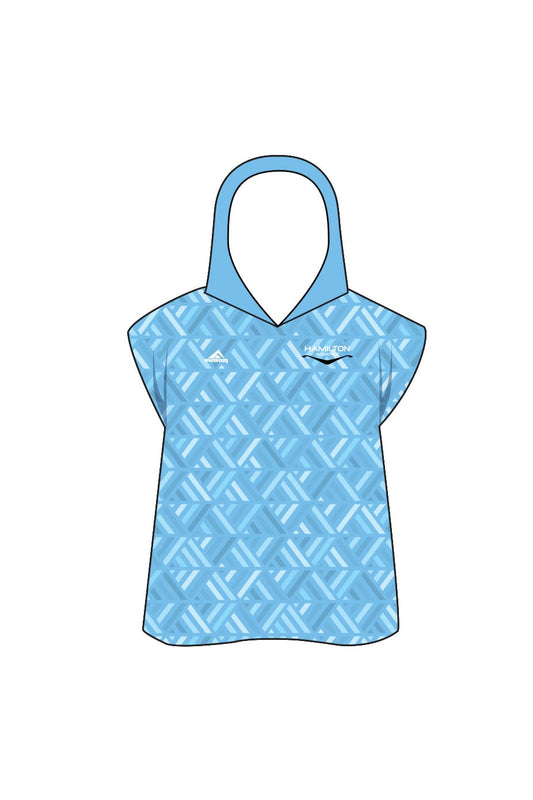 Unisex Learn To Swim Poncho - Blue image 0