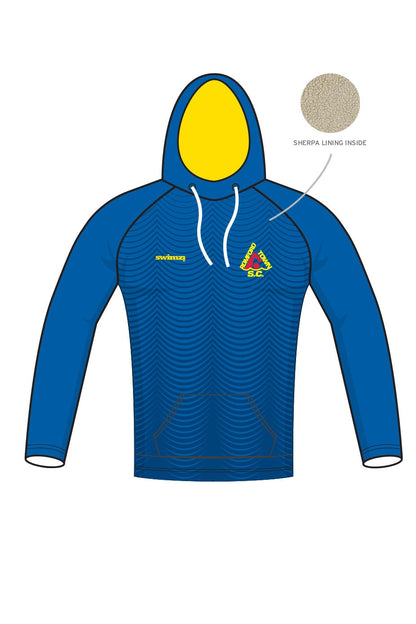 Romford Town SC Kids Unisex Winter Pullover Performance Hoodie image 0