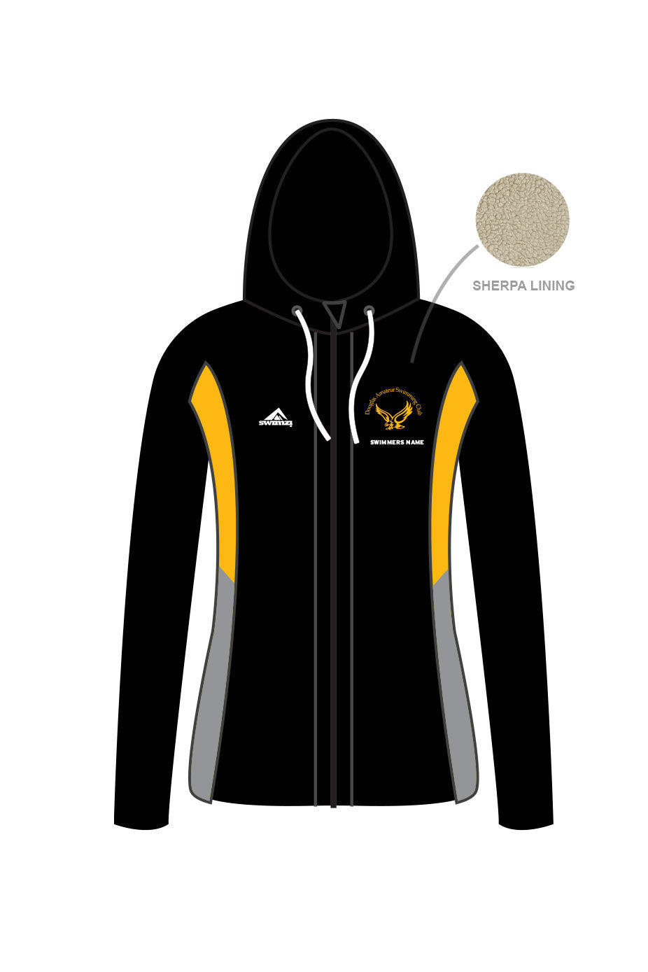 Douglas ASC Kids Female Winter Zipped Performance Hoodie image 0