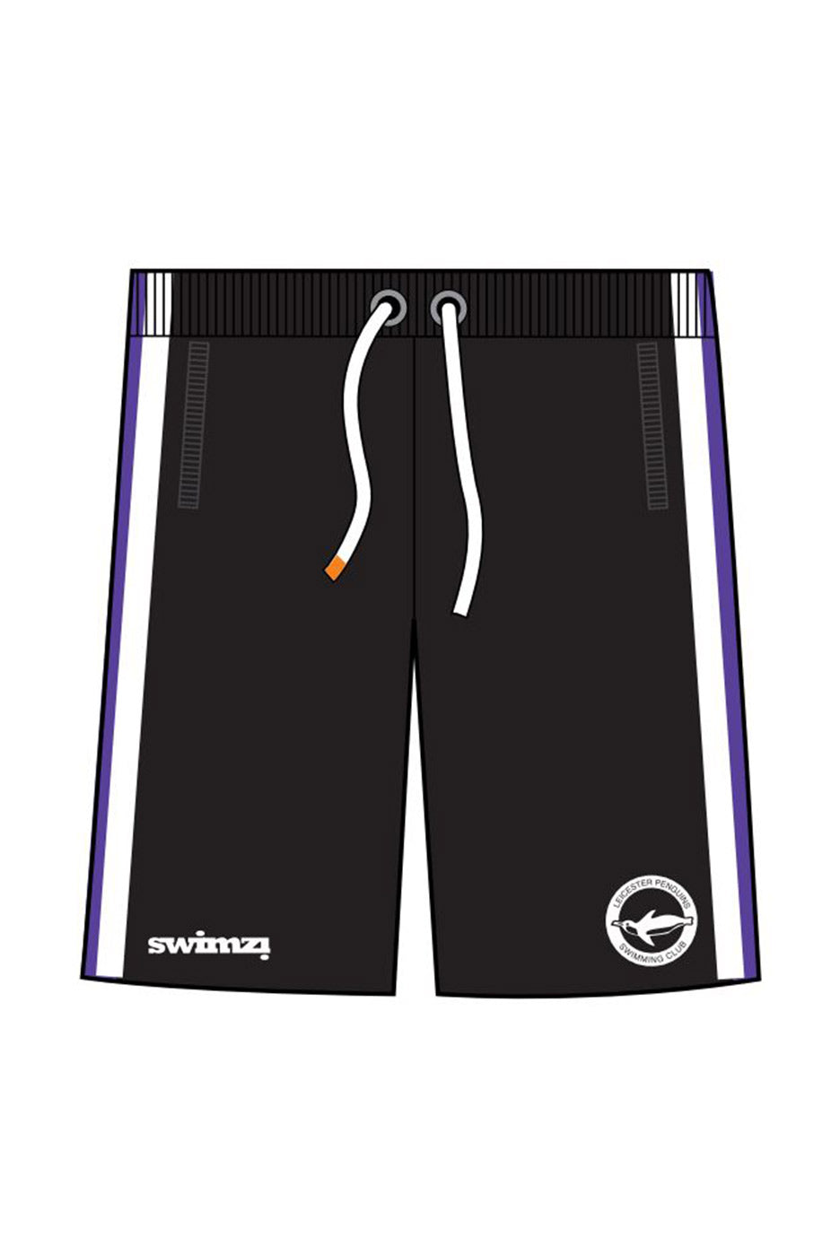 Leicester Penguins SC Kids Unisex Sweat Basketball Shorts image 0
