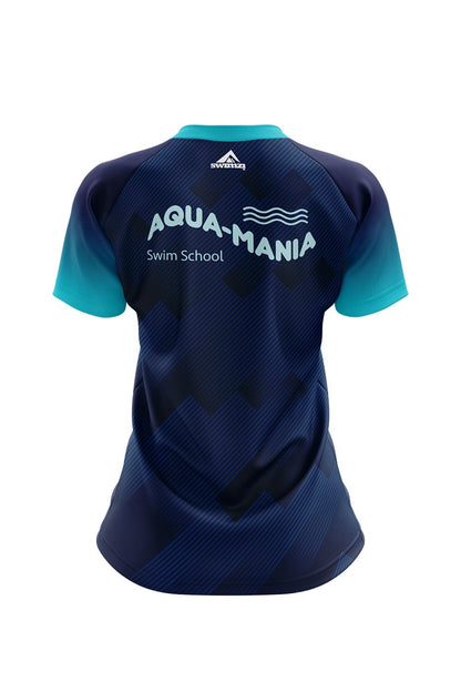 Aqua-Mania Swim School Adult Female Club Shirt - V-Neck image 1