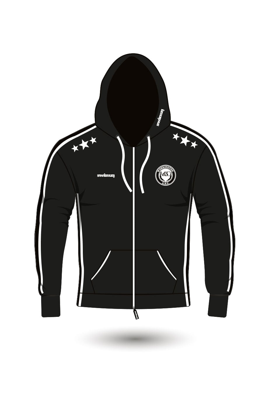 Workington ASC Adult Unisex Sweat Zipped Hoodie image 0