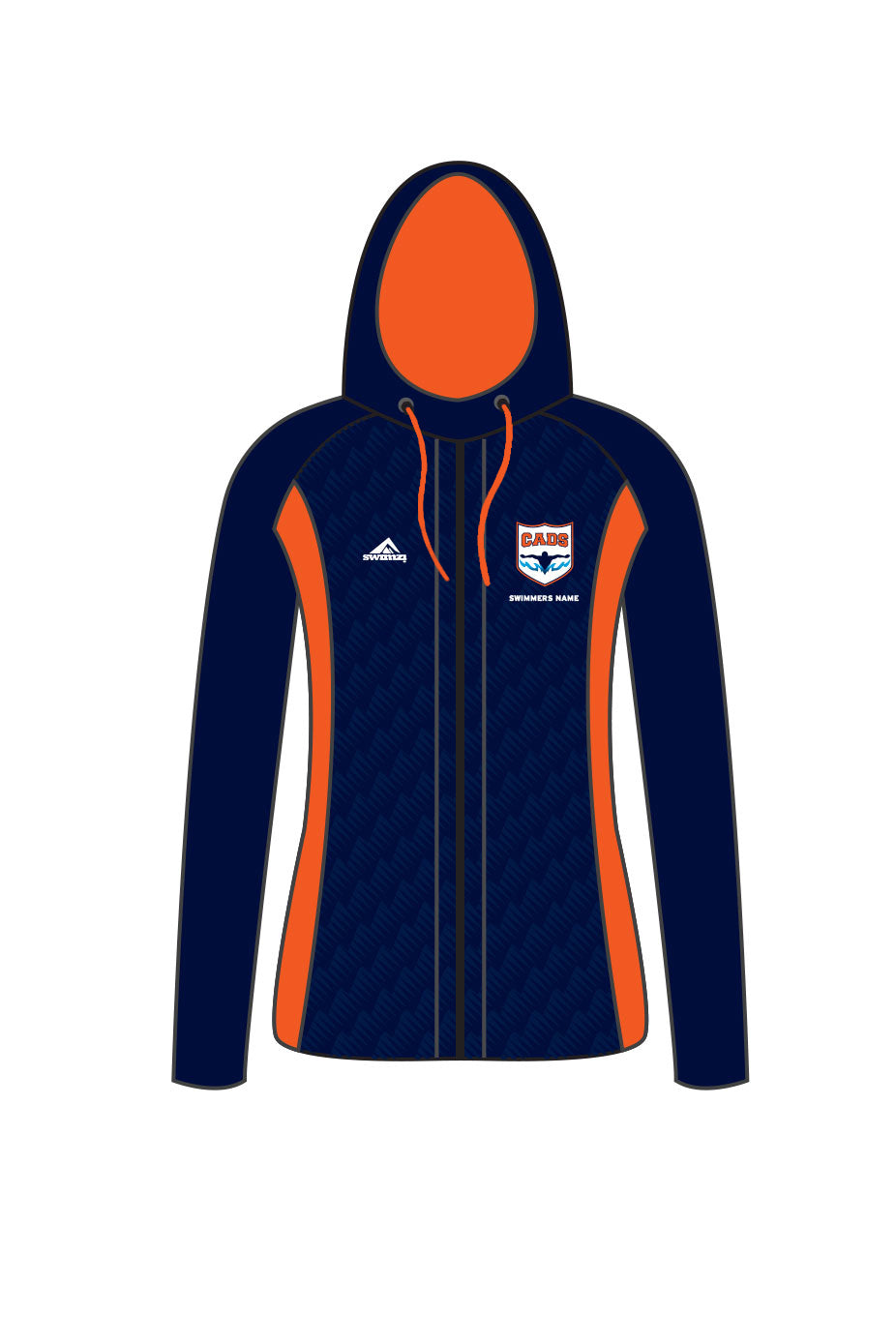 Cleethorpes & District SC Adult Female Zipped Performance Hoodie image 0