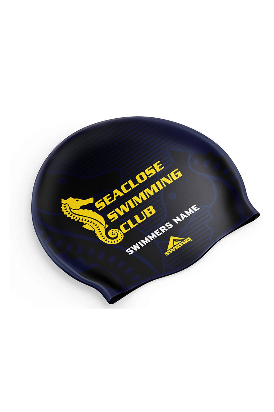Unisex Club Swim Cap - Silicone Suede image 0