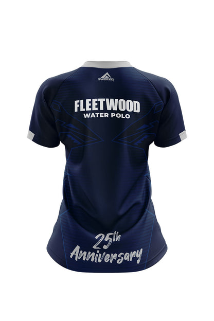 Fleetwood SC Adult Female Water Polo Club Shirt 25th Anniversary - V-Neck image 1