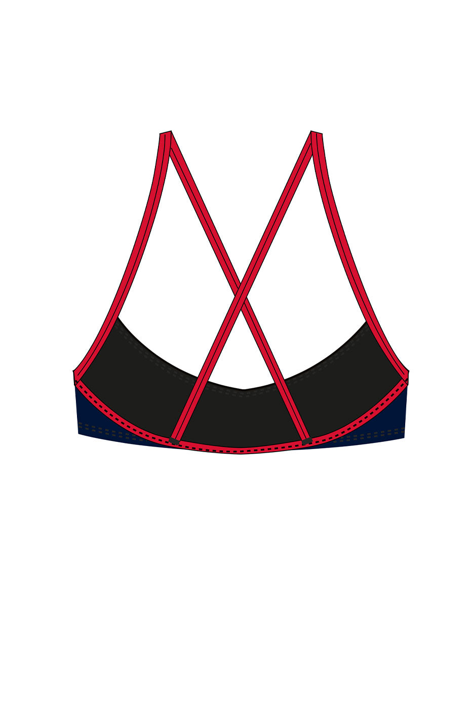 Brighton SLSC Adult Female Bikini Top image 1