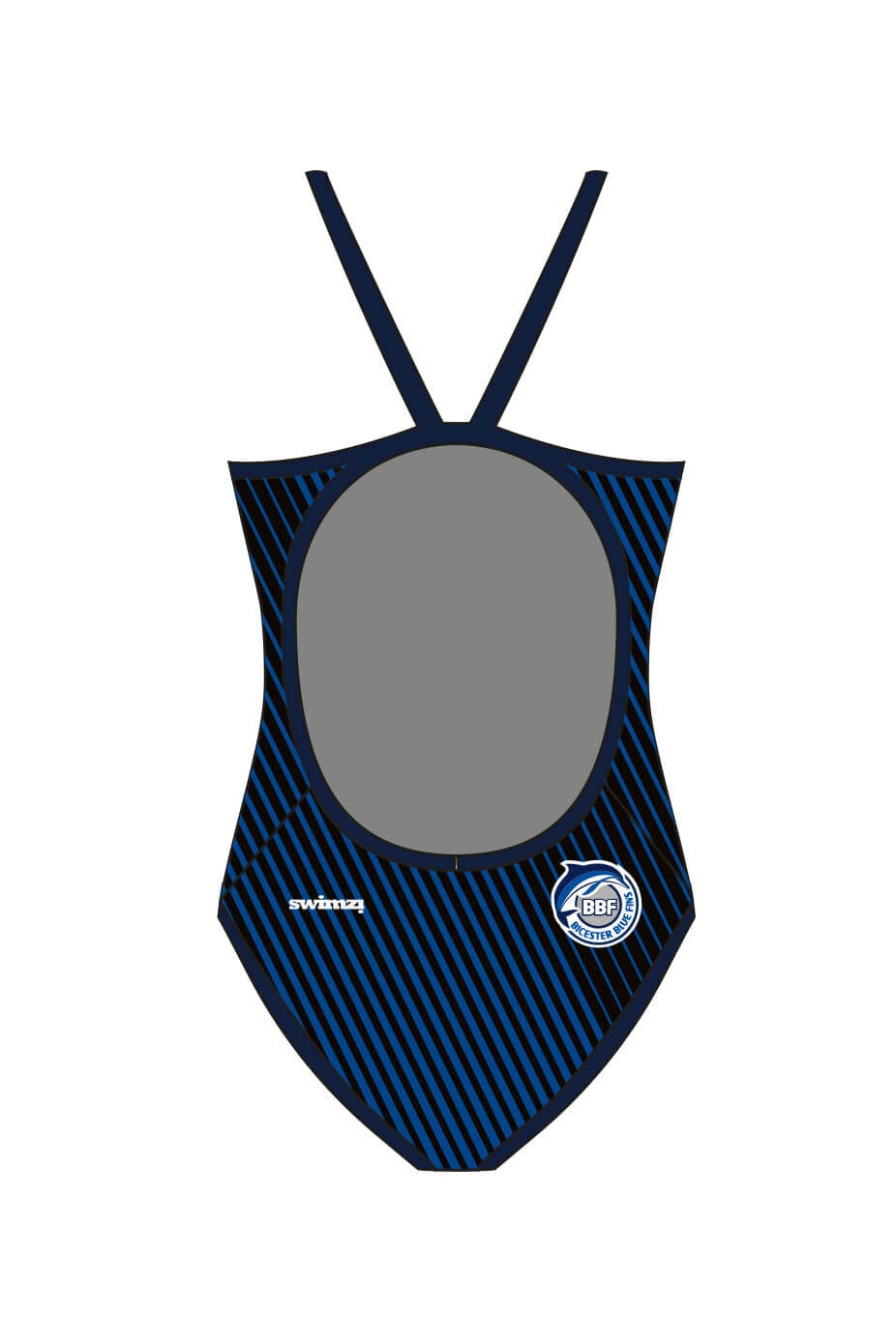 Bicester Blue Fins SC Adult Female Thinstrap Swimsuit image 1