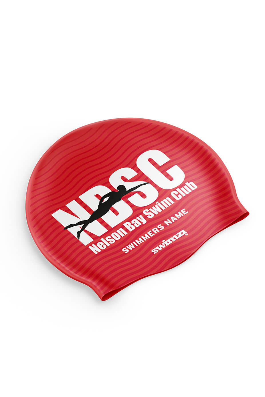 Unisex Club Swim Cap - Silicone Suede image 0
