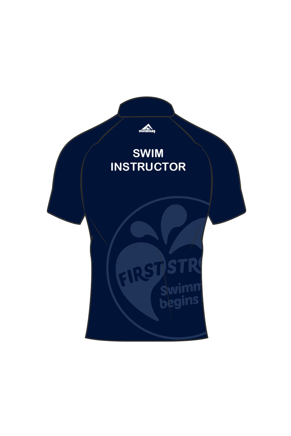 First Strokes Adult Unisex Staff Rash Vest image 1