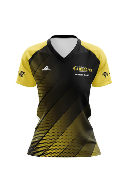 Linslade Crusaders SC - Swim Week Shop Adult Female Club Shirt - V-Neck - Option 1 image 0