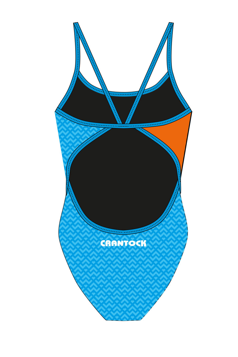 Crantock SLSC Adult Female Thinstrap Swimsuit image 1