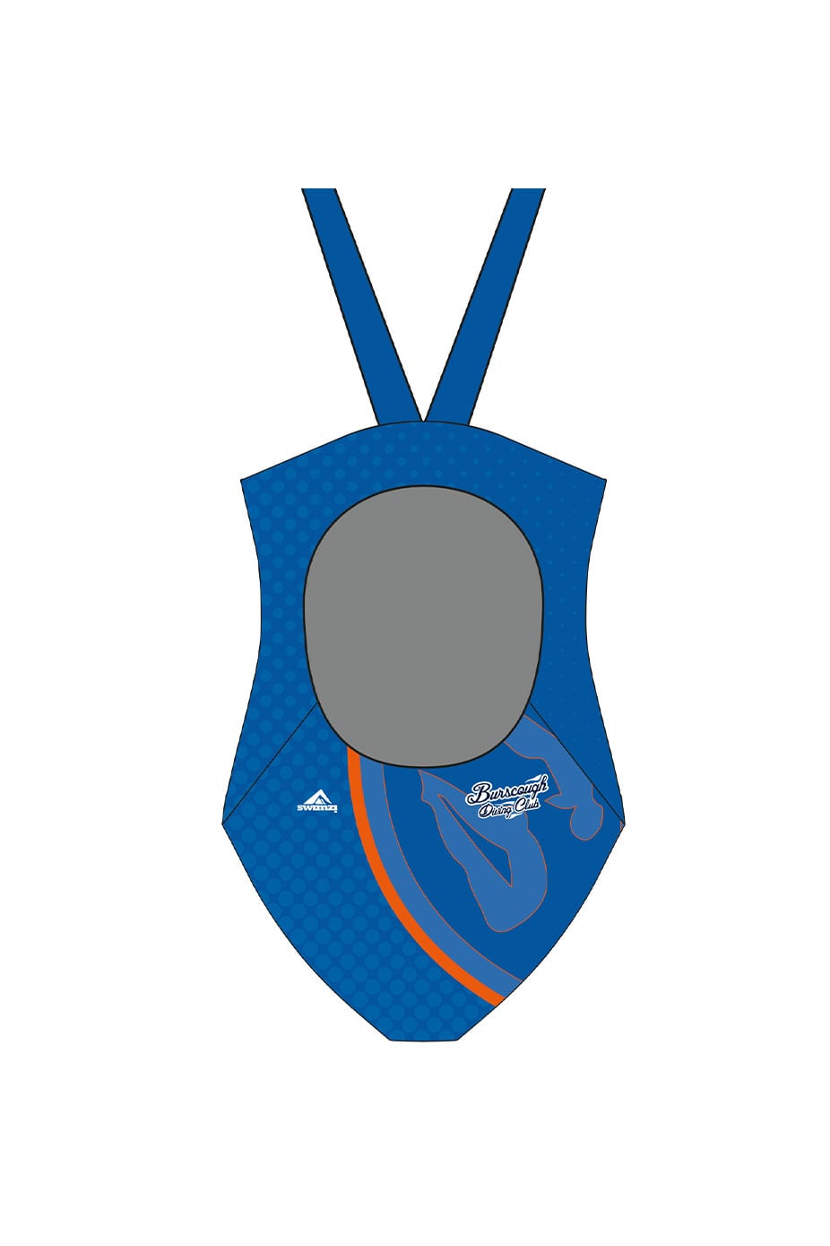 Burscough Diving Club Adult Female Broadstrap Swimsuit image 1