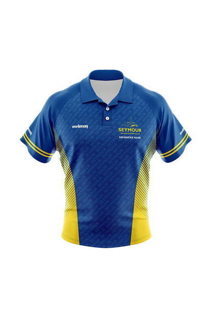 Seymour Artistic Swimming Club Kids Unisex Club Shirt - Polo Neck image 0