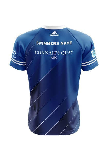 Connahs Quay Swimming Club Adult Unisex Club Shirt - V-Neck image 1