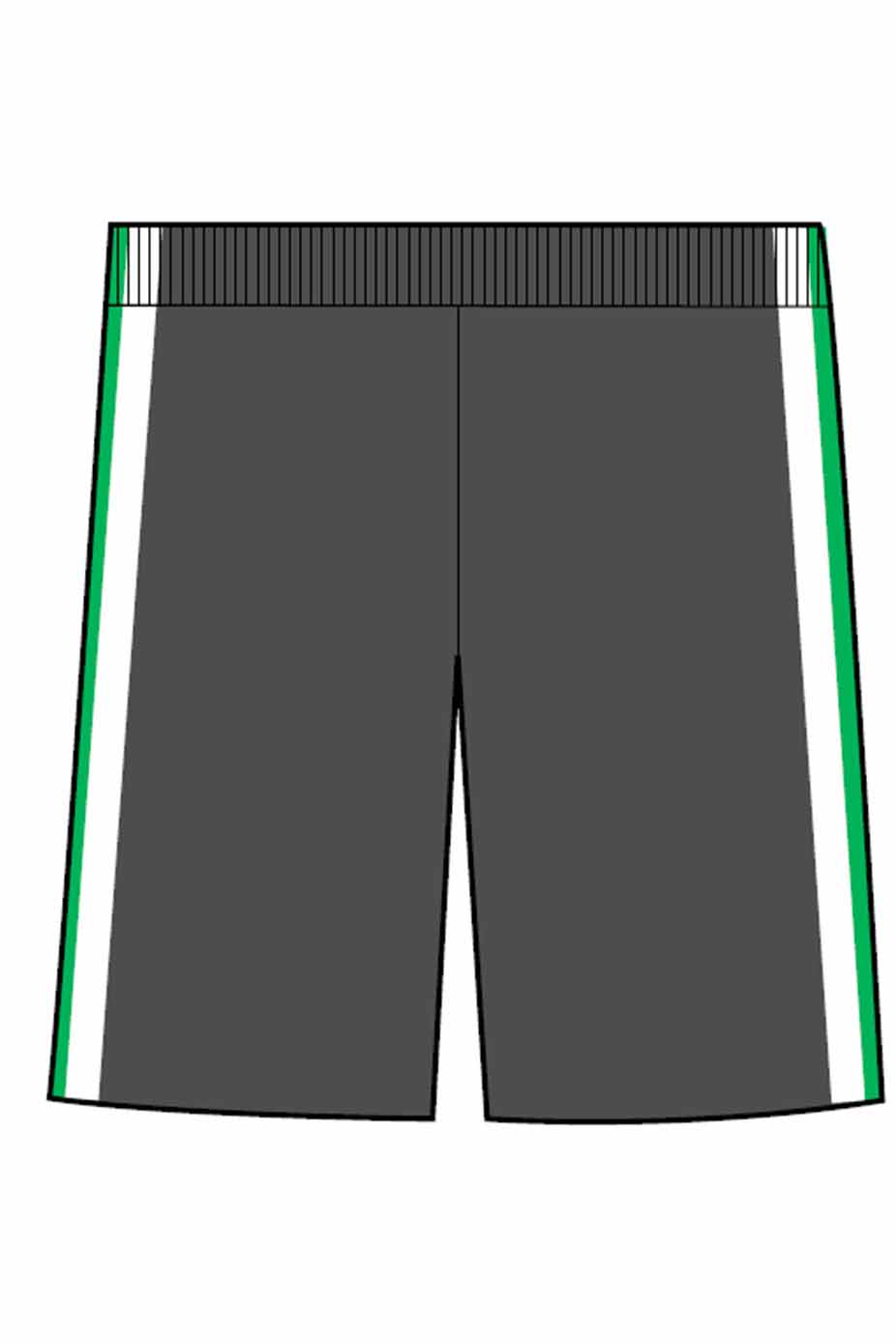 Hailsham SC Adult Sweat Basketball Shorts image 1