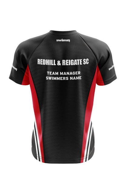 Redhill & Reigate SC Adult Unisex Polyester Team Manager Shirt - V-Neck image 1