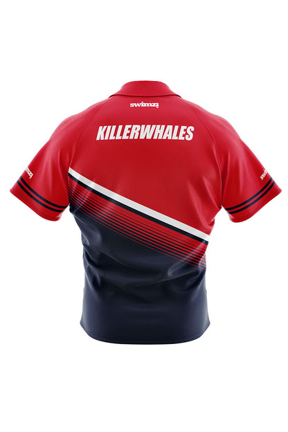 Killerwhales SC Adult Unisex Club Shirt - Polo Neck image 1