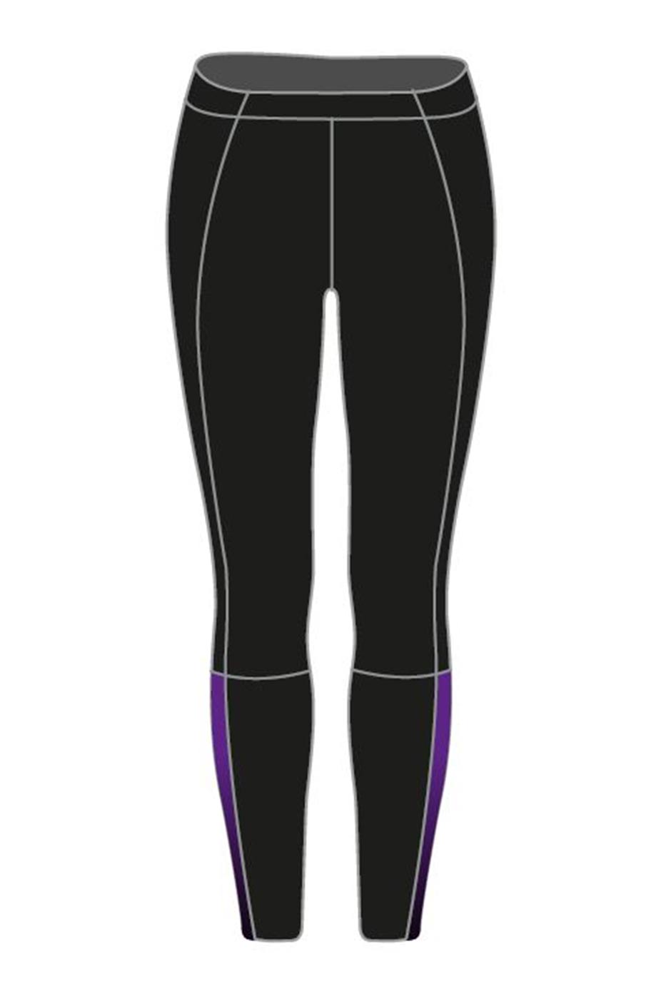 Leeds Lifesaving Adult Female Compression Leggings image 2