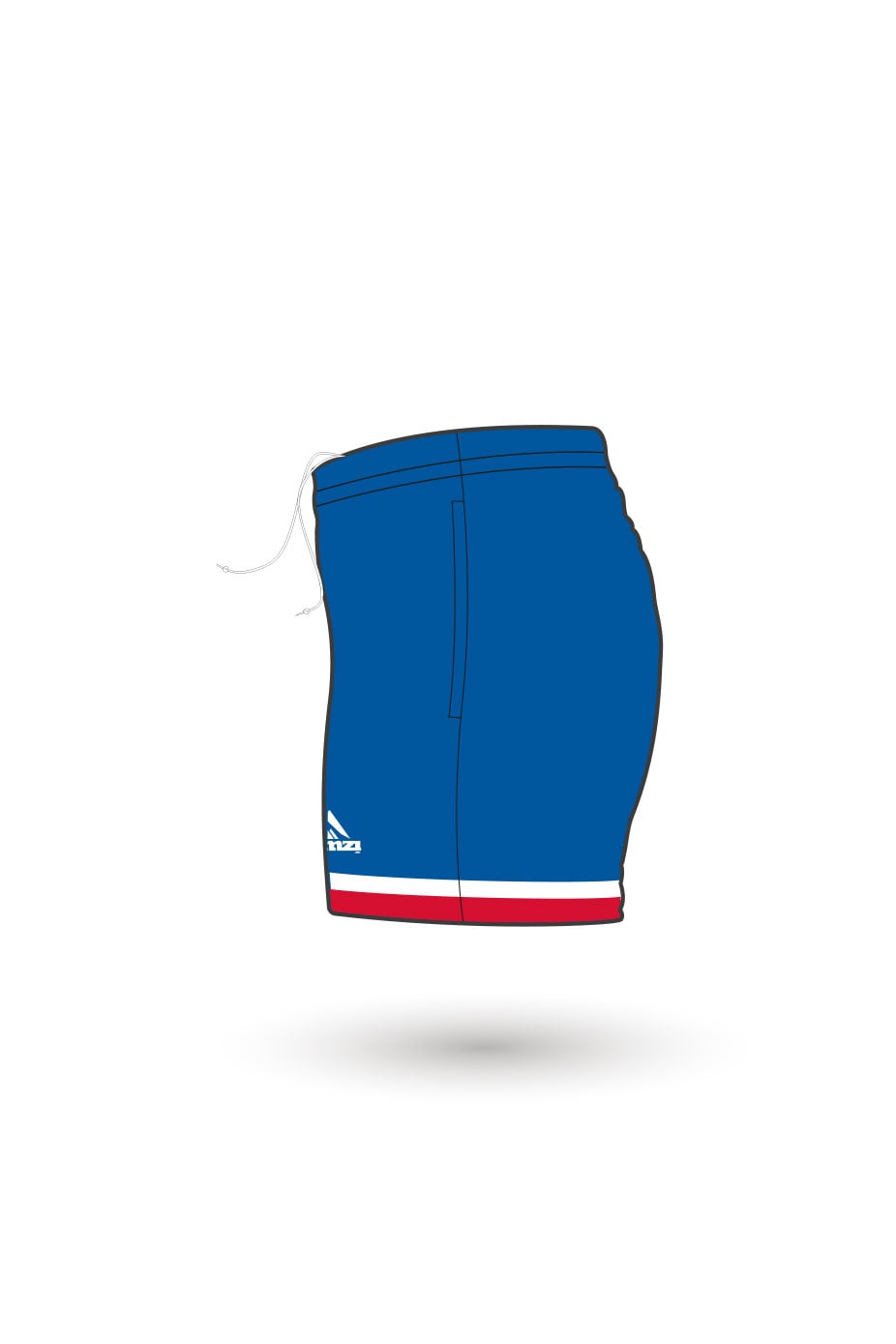 Rhoose Lifeguards Adult Female Sport Shorts image 1