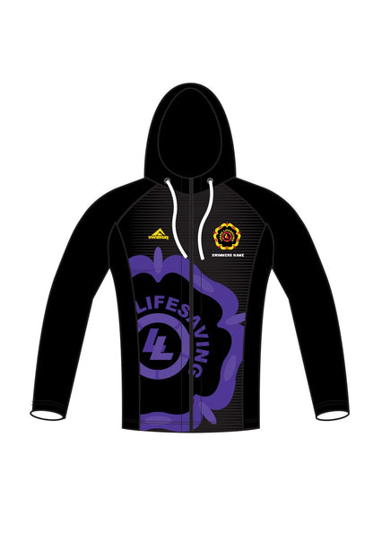 Leeds Lifesaving Kids Unisex Zipped Performance Hoodie image 0