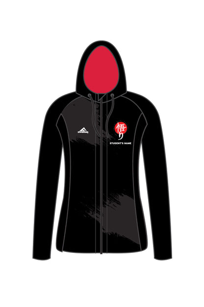 Satori-Do Karate Club Kids Female Zipped Performance Hoodie image 0